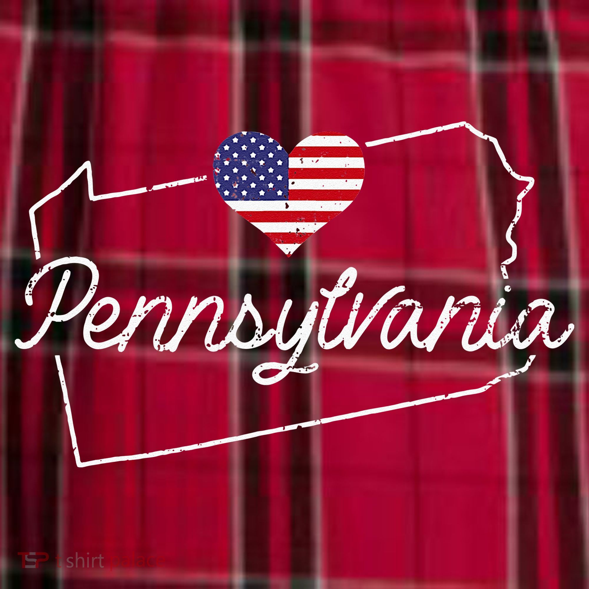 Pennsylvania Pennsylvania State Pennsylvania Men's Flannel Plaid Pajama Pants