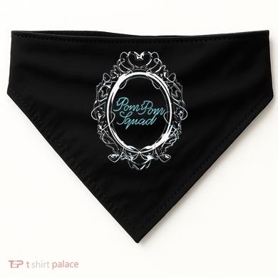Pom Pom Squad Mirror USA-Made Doggie Bandana