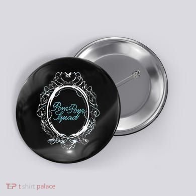 Pom Pom Squad Mirror Button