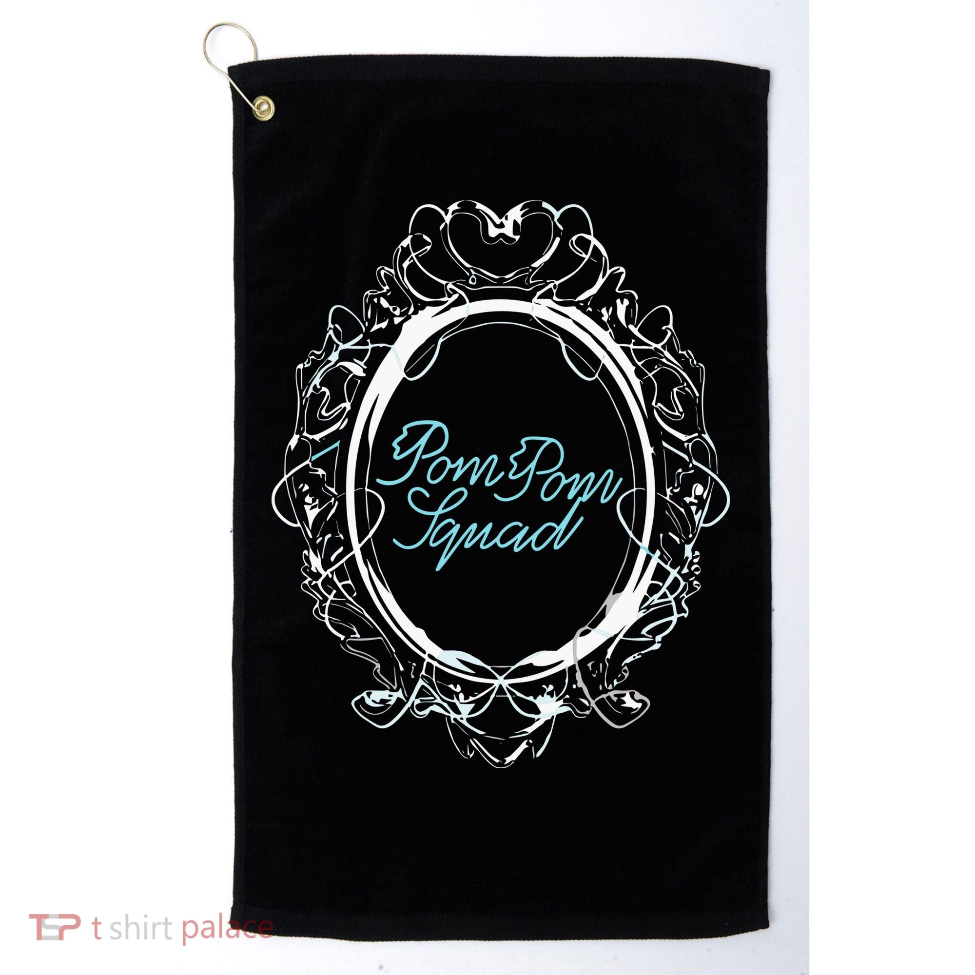Pom Pom Squad Mirror Golf Towel