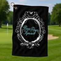 Pom Pom Squad Mirror Golf Towel thumb 1