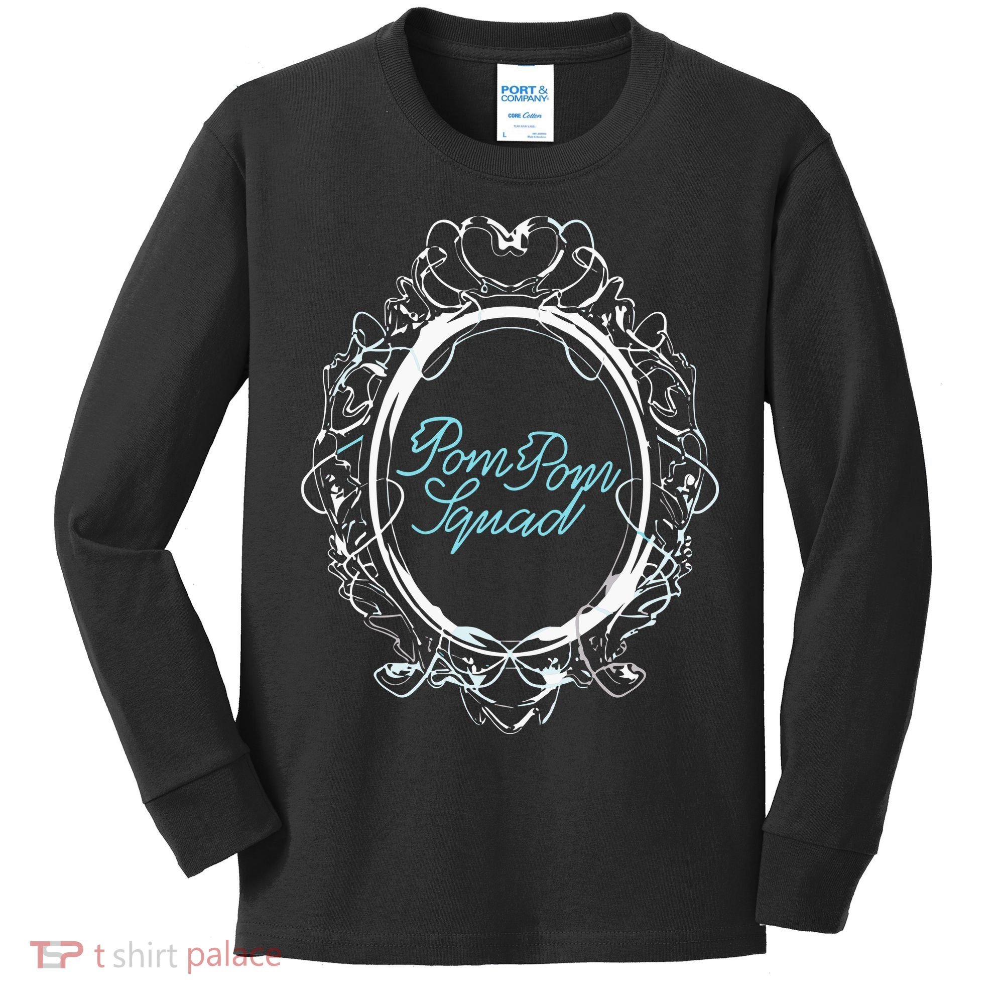 Pom Pom Squad Mirror Kids Long Sleeve Shirt