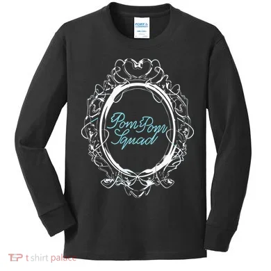 Pom Pom Squad Mirror Kids Long Sleeve Shirt