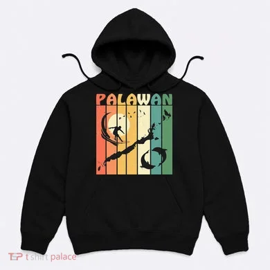 Philippines Palawan Surfing Hoodie