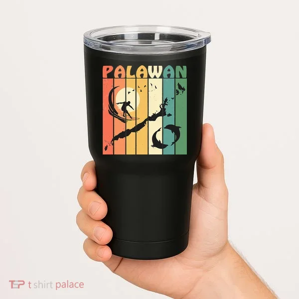 Philippines Palawan Surfing Tumbler