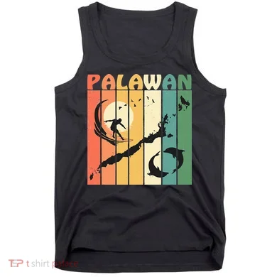 Philippines Palawan Surfing Tank Top