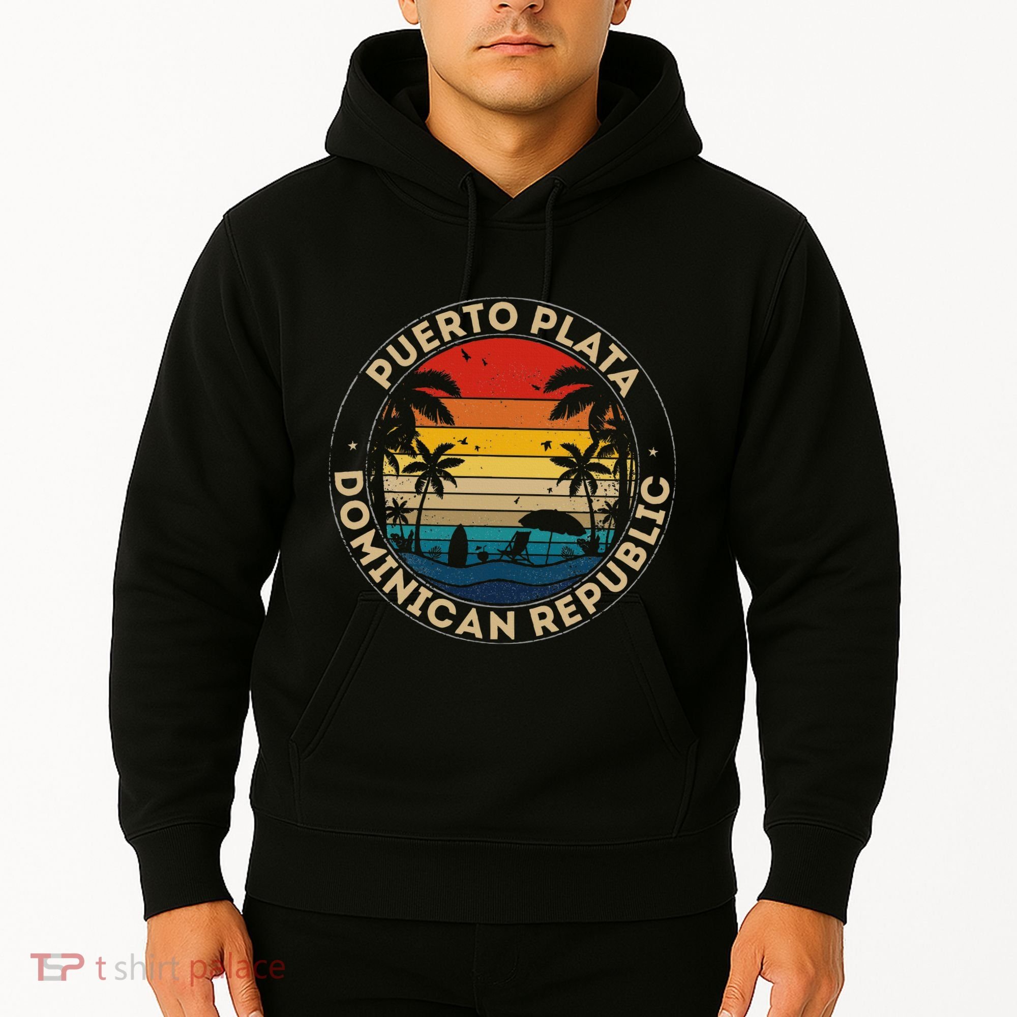 Puerto Plata Souvenir Dominican Republic Reminder Hoodie