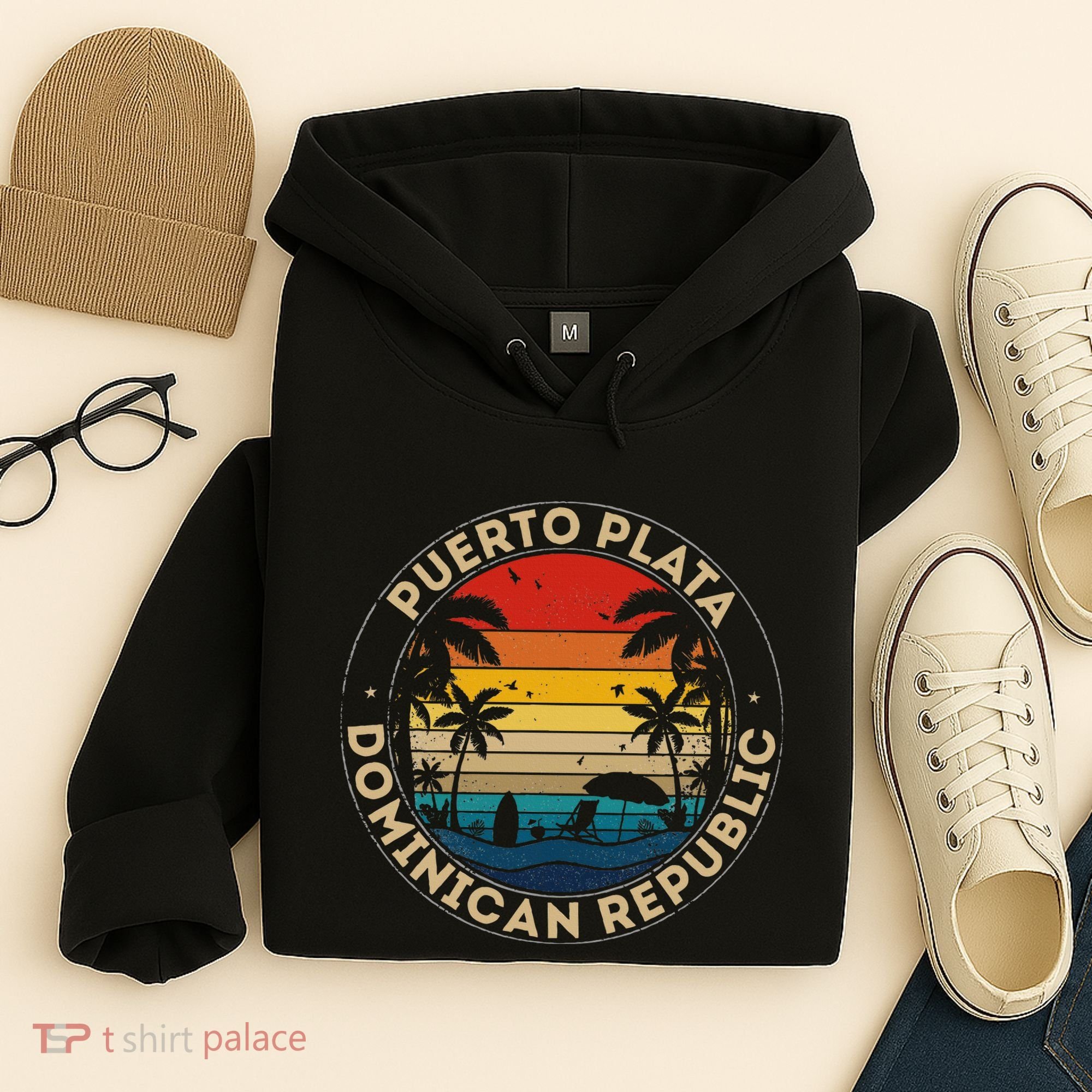 Puerto Plata Souvenir Dominican Republic Reminder Hoodie