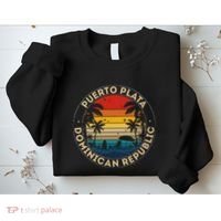 Puerto Plata Souvenir Dominican Republic Reminder Sweatshirt thumb 2