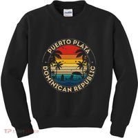 Puerto Plata Souvenir Dominican Republic Reminder Kids Sweatshirt thumb 0