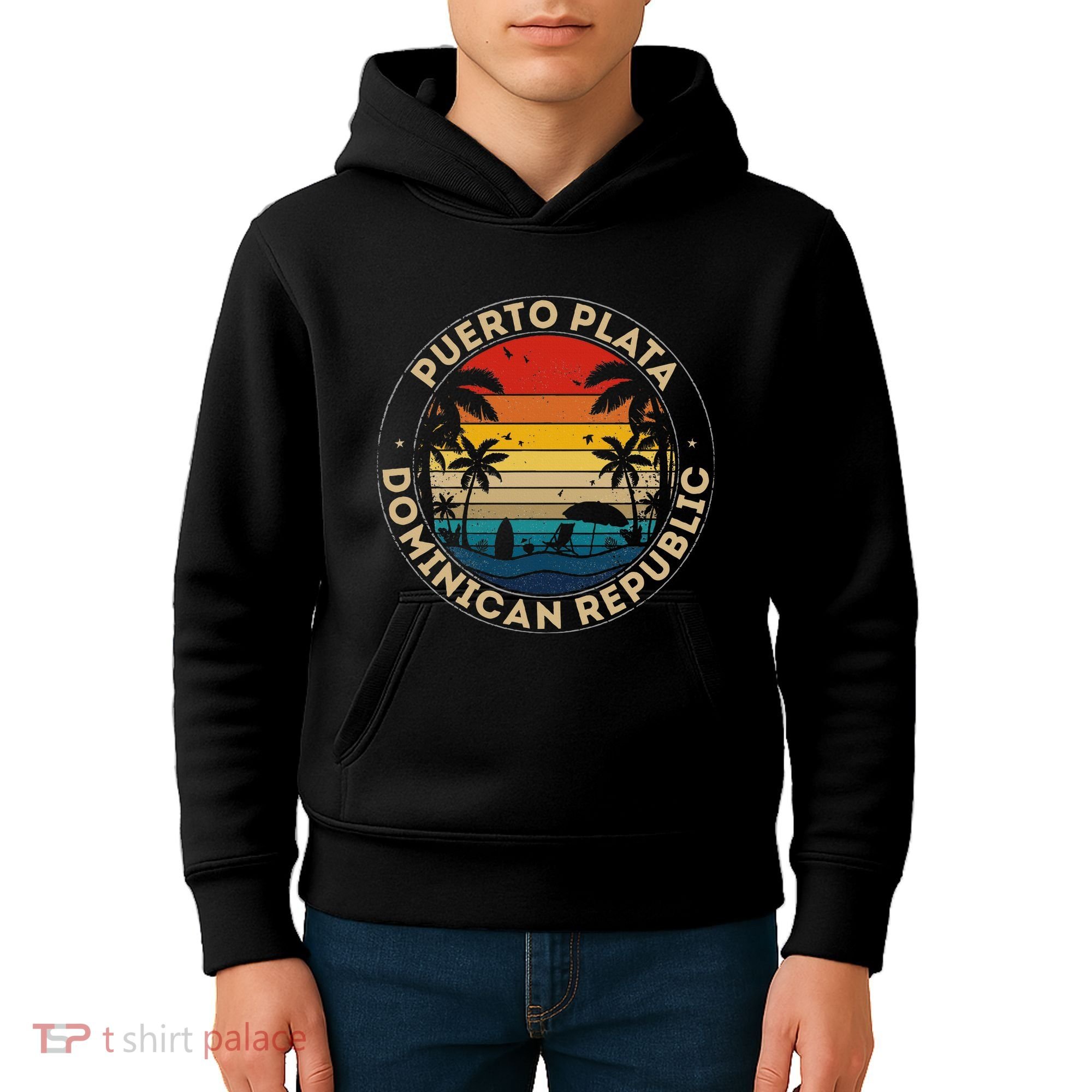 Puerto Plata Souvenir Dominican Republic Reminder Kids Hoodie