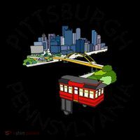 Pittsburgh Pennsylvania Steel City Skyline Bridge 412 16oz Travel Tumbler thumb 2