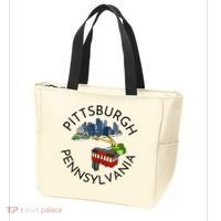 Pittsburgh Pennsylvania Steel City Skyline Bridge 412 Tote Bag thumb 3