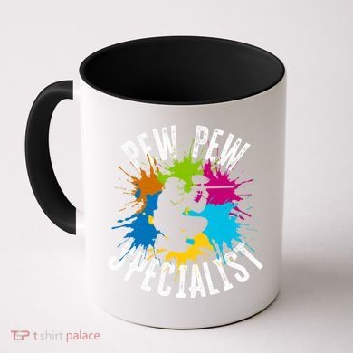 Pew Pew Specialist Shooting Paintball Gift Coffee Mug