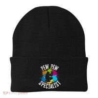 Pew Pew Specialist Shooting Paintball Gift Beanie thumb 0