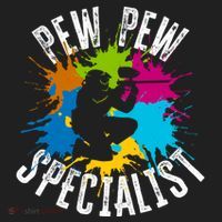 Pew Pew Specialist Shooting Paintball Gift Hat thumb 2