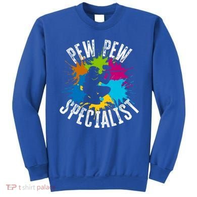 Pew Pew Specialist Shooting Paintball Gift Sweatshirt