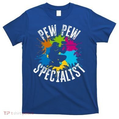 Pew Pew Specialist Shooting Paintball Gift T-Shirt