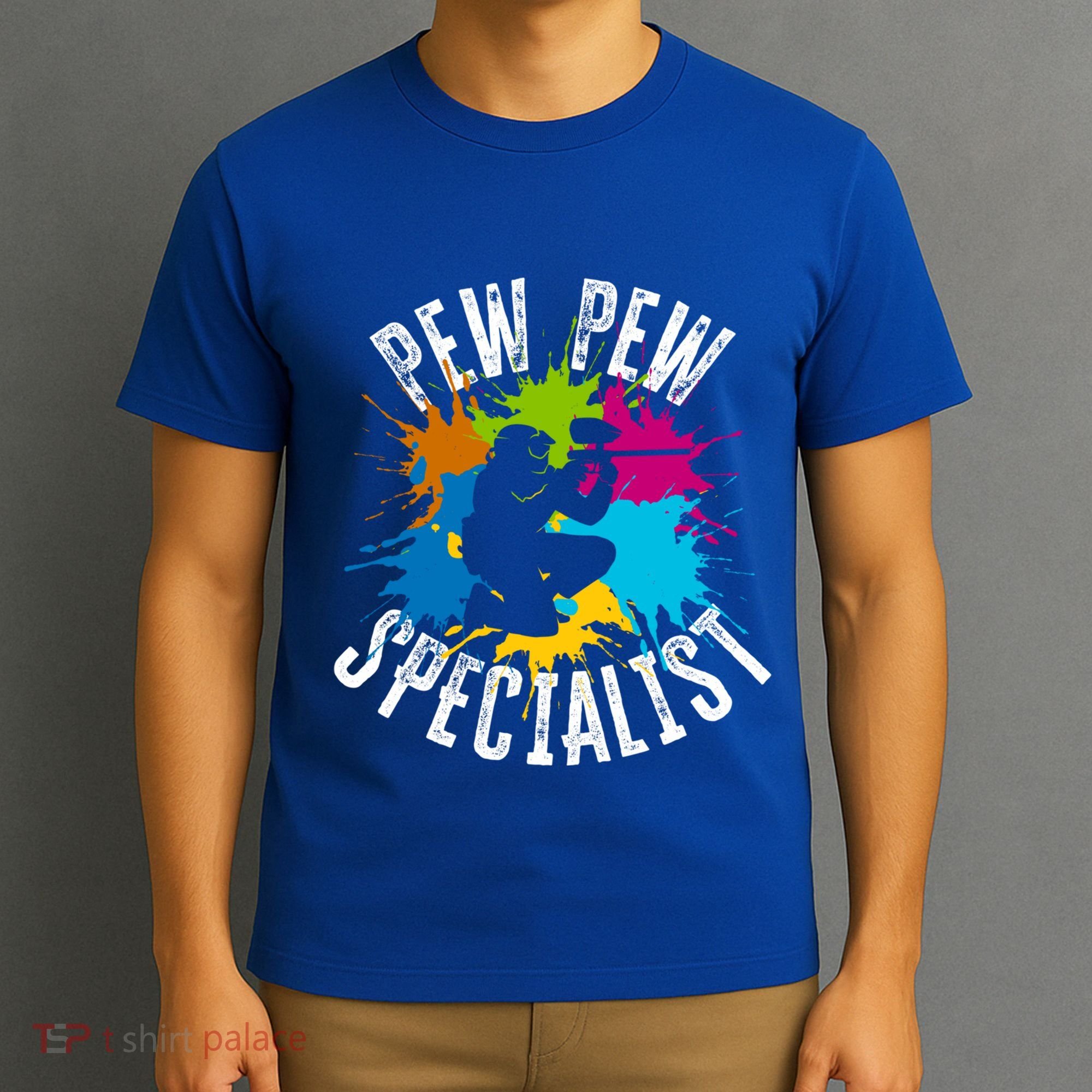 Pew Pew Specialist Shooting Paintball Gift T-Shirt