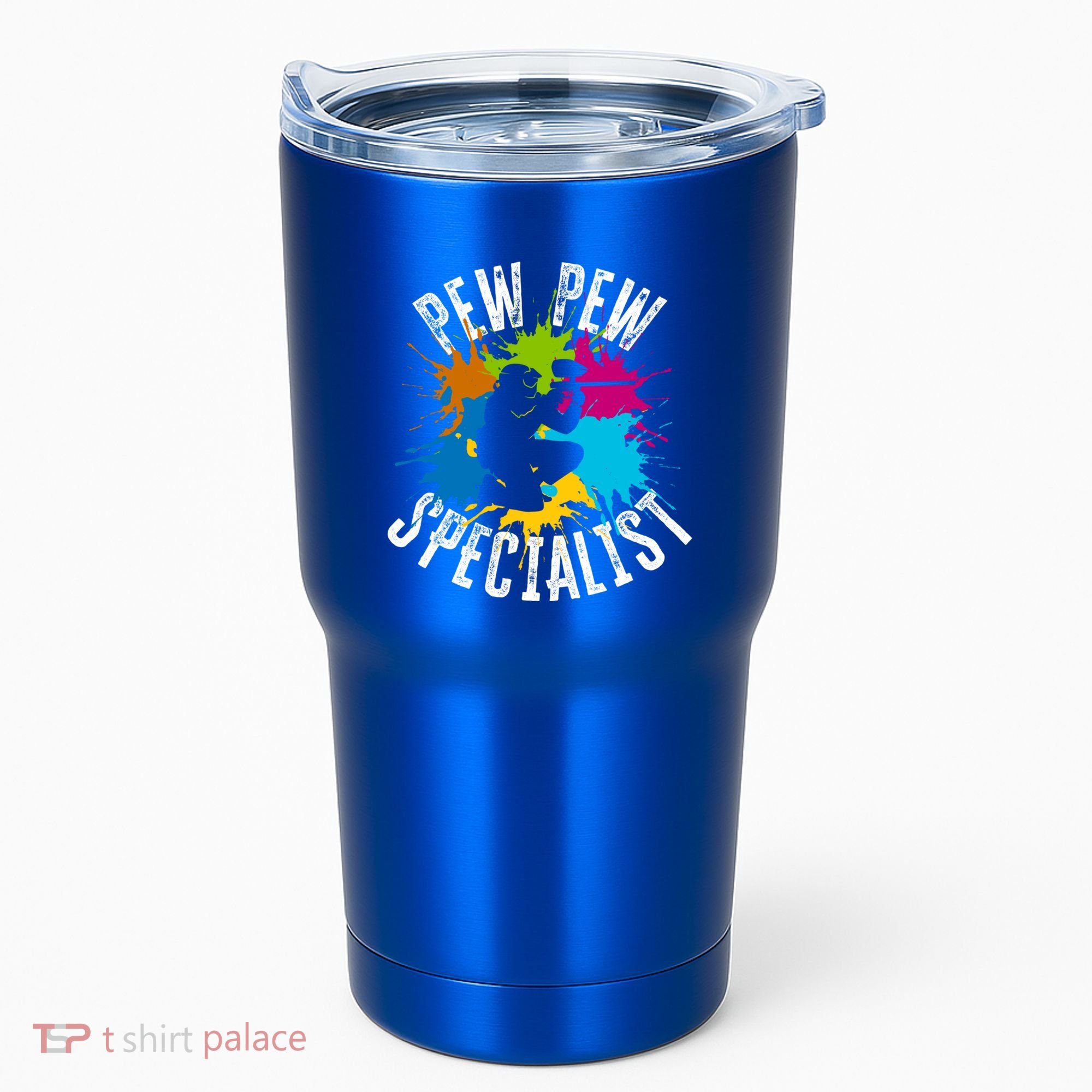 Pew Pew Specialist Shooting Paintball Gift Tumbler