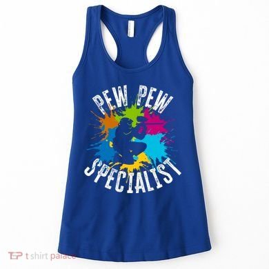 Pew Pew Specialist Shooting Paintball Gift Women's Tank Top
