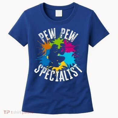 Pew Pew Specialist Shooting Paintball Gift Women's T-Shirt