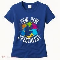 Pew Pew Specialist Shooting Paintball Gift Women's T-Shirt thumb 0