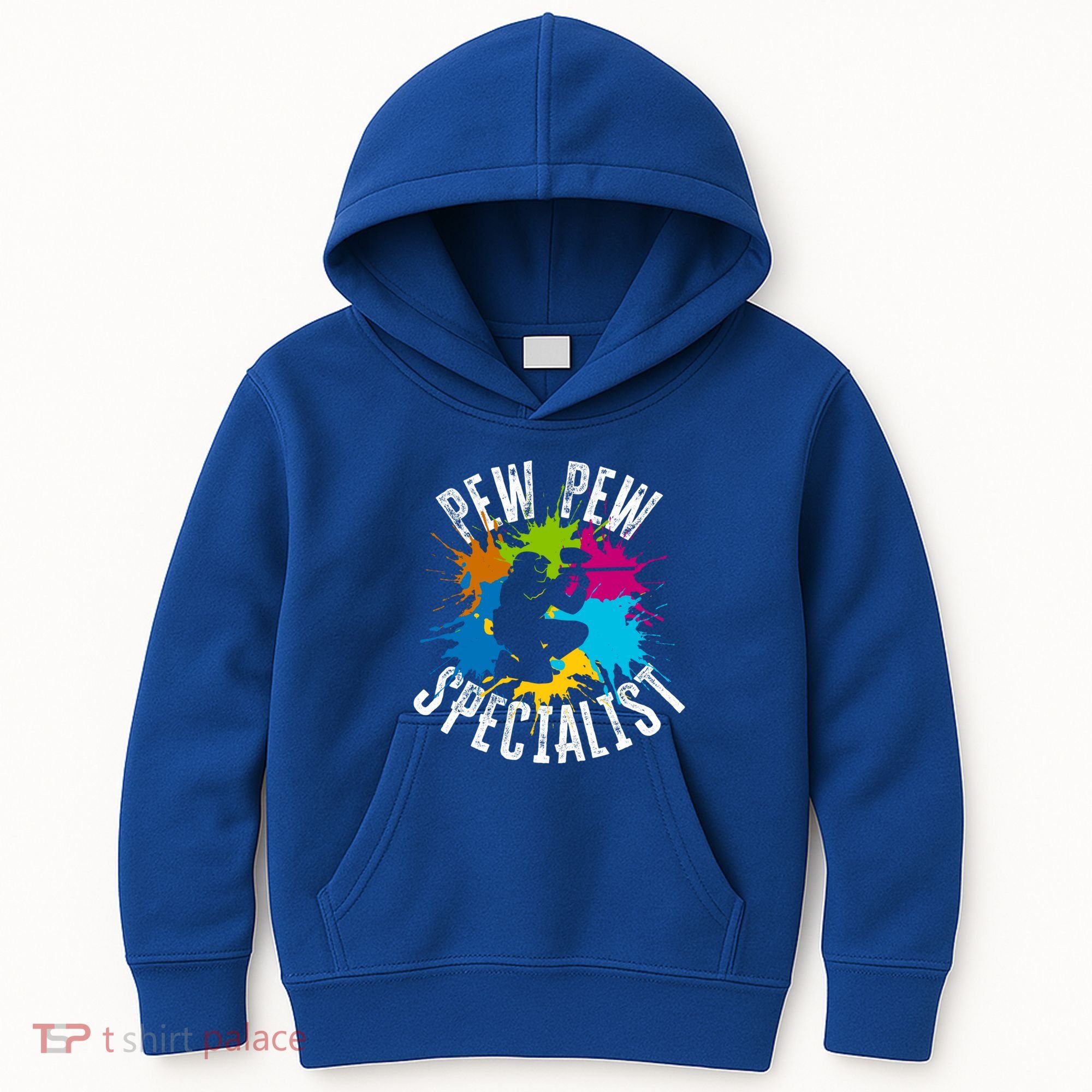 Pew Pew Specialist Shooting Paintball Gift Kids Hoodie