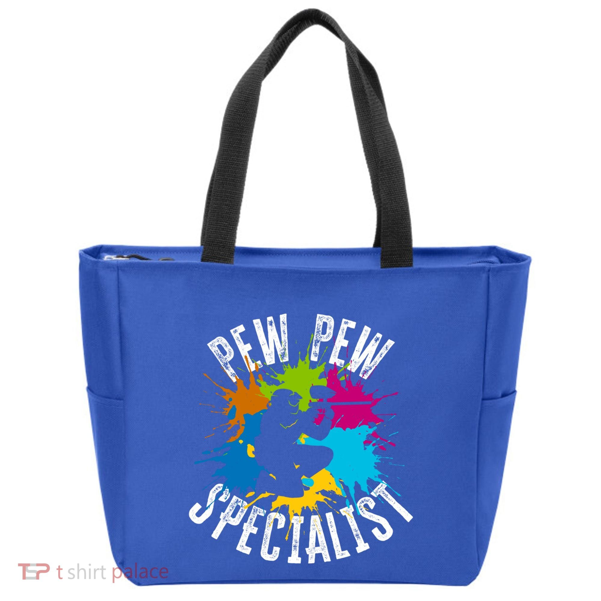 Pew Pew Specialist Shooting Paintball Gift Tote Bag