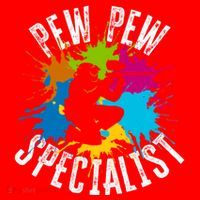 Pew Pew Specialist Shooting Paintball Gift Santa Hat thumb 1