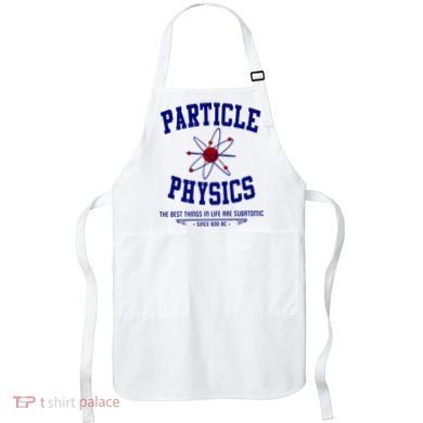 Particle Physics Science Pun Funny Physics Apron