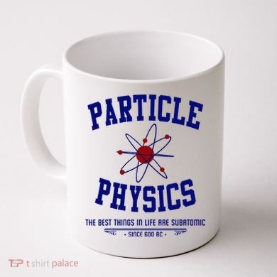 Particle Physics Science Pun Funny Physics Coffee Mug