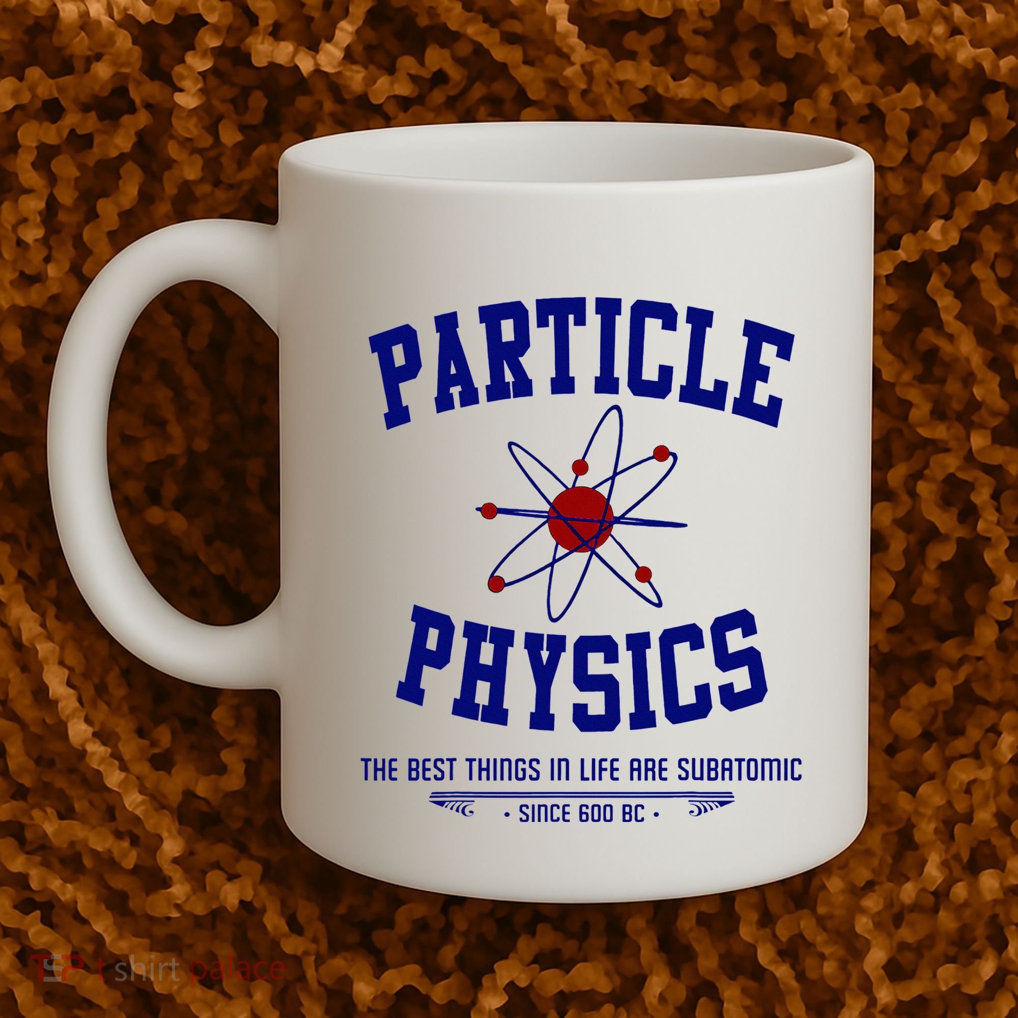 Particle Physics Science Pun Funny Physics Coffee Mug
