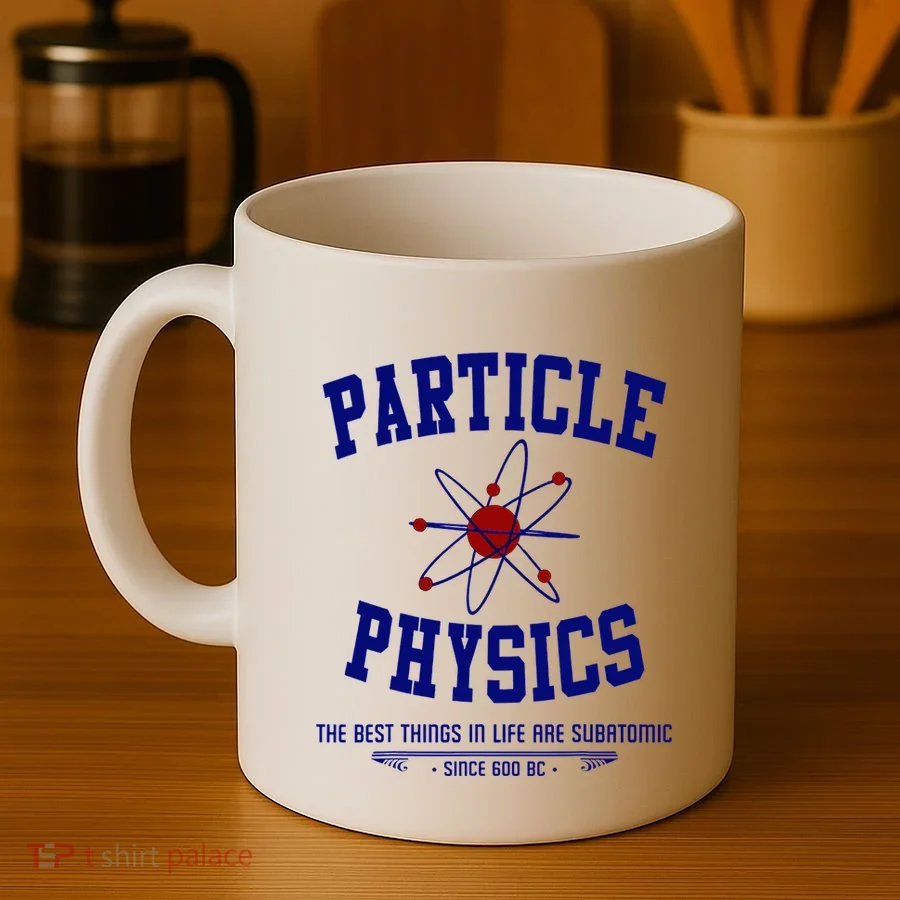 Particle Physics Science Pun Funny Physics Coffee Mug