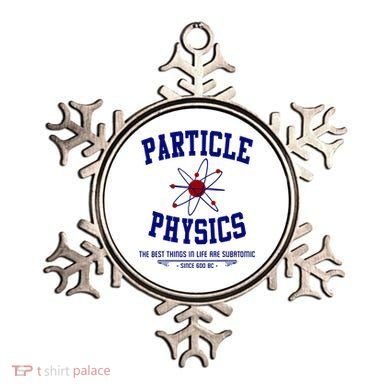 Particle Physics Science Pun Funny Physics Ornament
