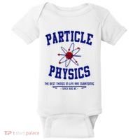 Particle Physics Science Pun Funny Physics Baby Bodysuit thumb 0