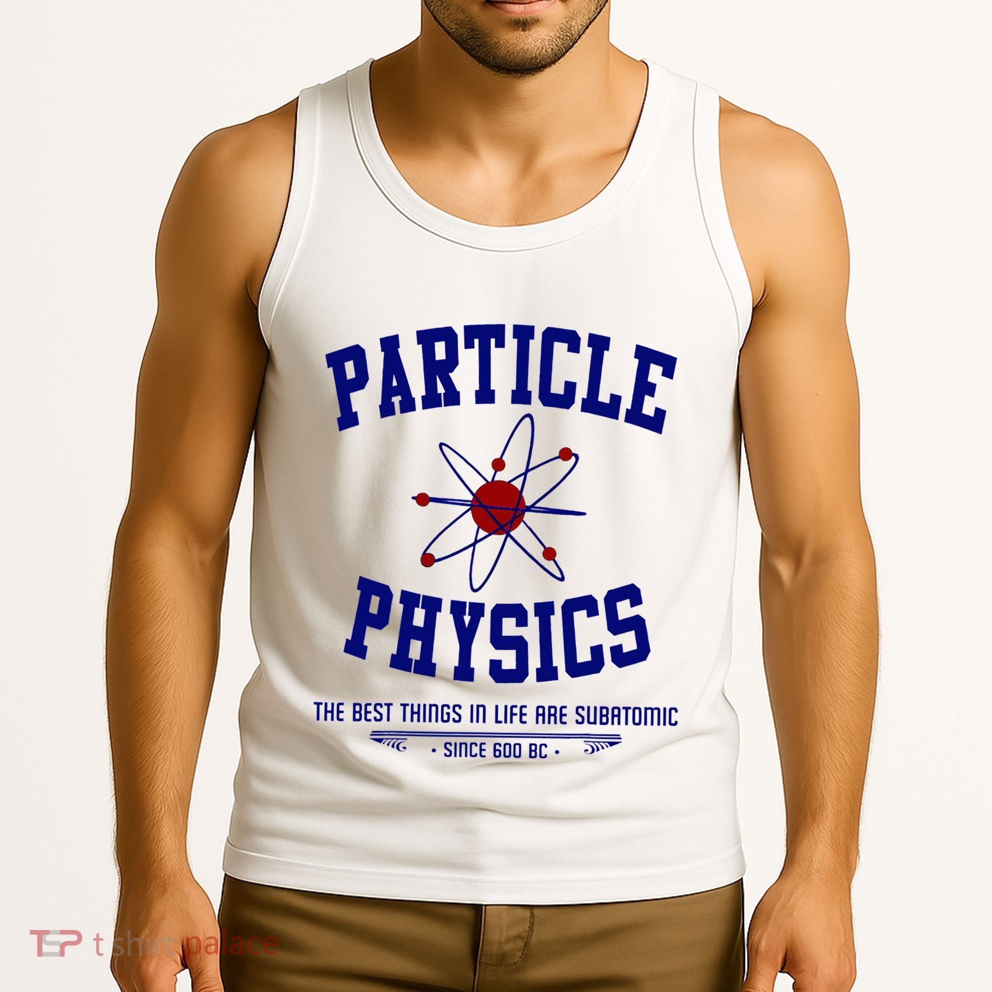 Particle Physics Science Pun Funny Physics Tank Top