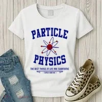 Particle Physics Science Pun Funny Physics Women's T-Shirt thumb 3