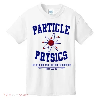 Particle Physics Science Pun Funny Physics Kids T-Shirt