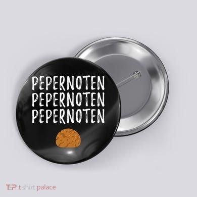 Pepernoten Pepernoot Sinterklaas Button