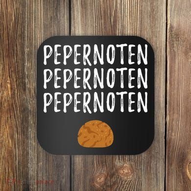 Pepernoten Pepernoot Sinterklaas Coaster