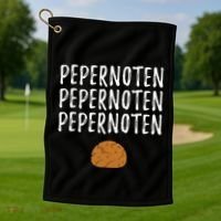 Pepernoten Pepernoot Sinterklaas Golf Towel thumb 1