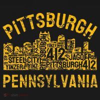 Pittsburgh Pennsylvania Steel City Skyline 412 Home Backpack thumb 2