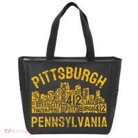 Pittsburgh Pennsylvania Steel City Skyline 412 Home Tote Bag thumb 0