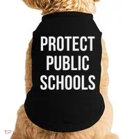 Protect Public Schools Doggie Tank thumb 0