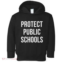 Protect Public Schools Toddler Hoodie thumb 0