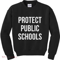 Protect Public Schools Kids Sweatshirt thumb 0