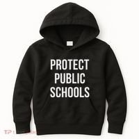 Protect Public Schools Kids Hoodie thumb 0