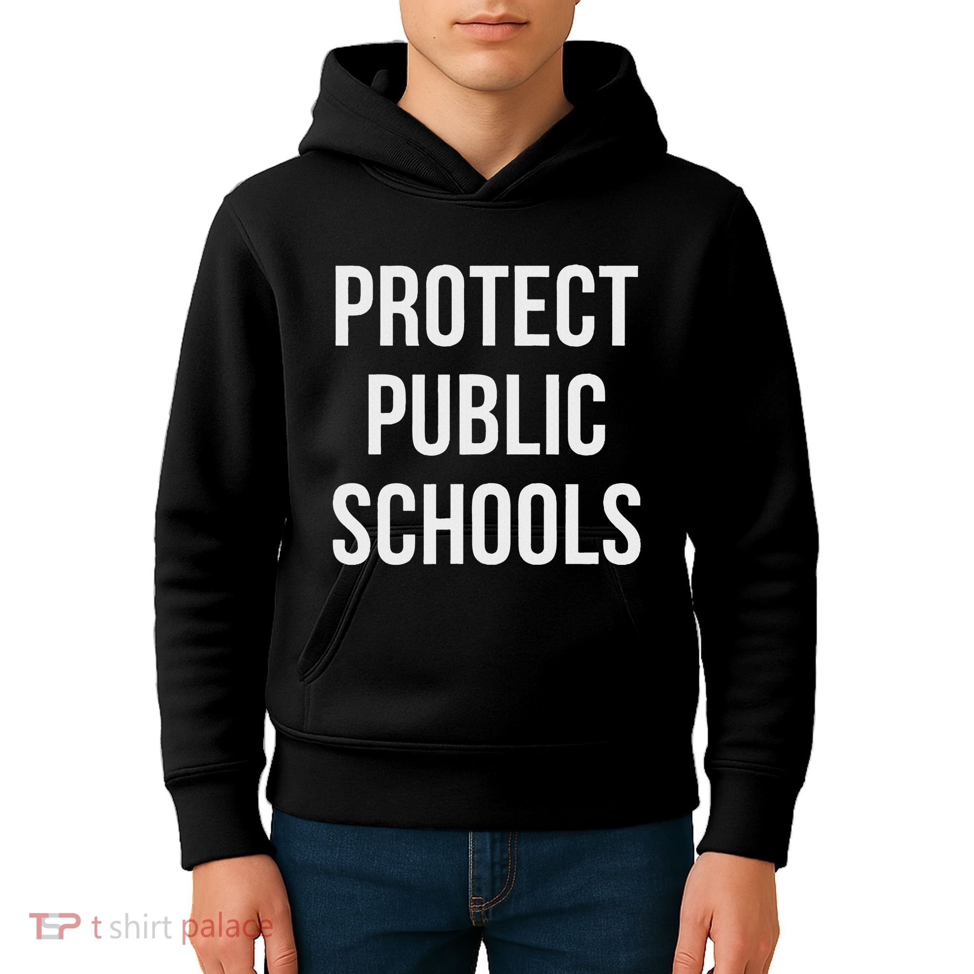 Protect Public Schools Kids Hoodie