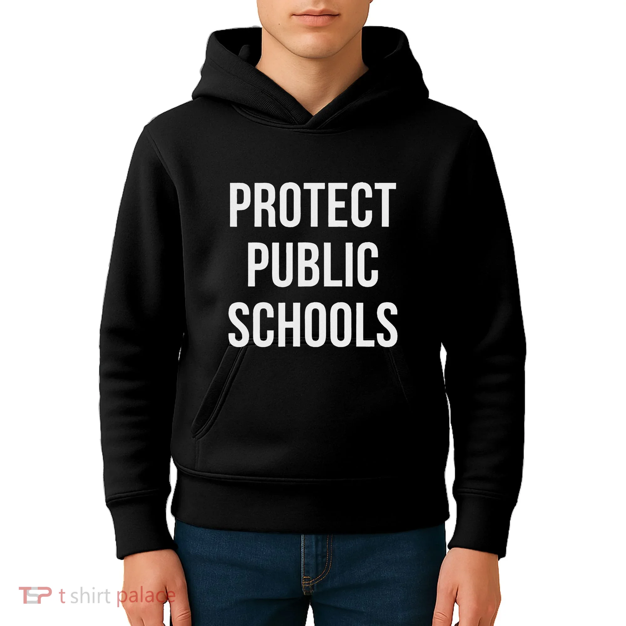 Protect Public Schools Kids Hoodie
